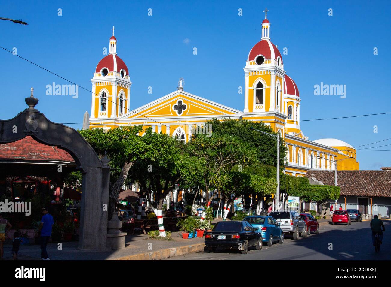 Cattedrale di Granada, Iglesia Catedral Inmaculada Concepción de María, Granada, Nicaragua Foto Stock