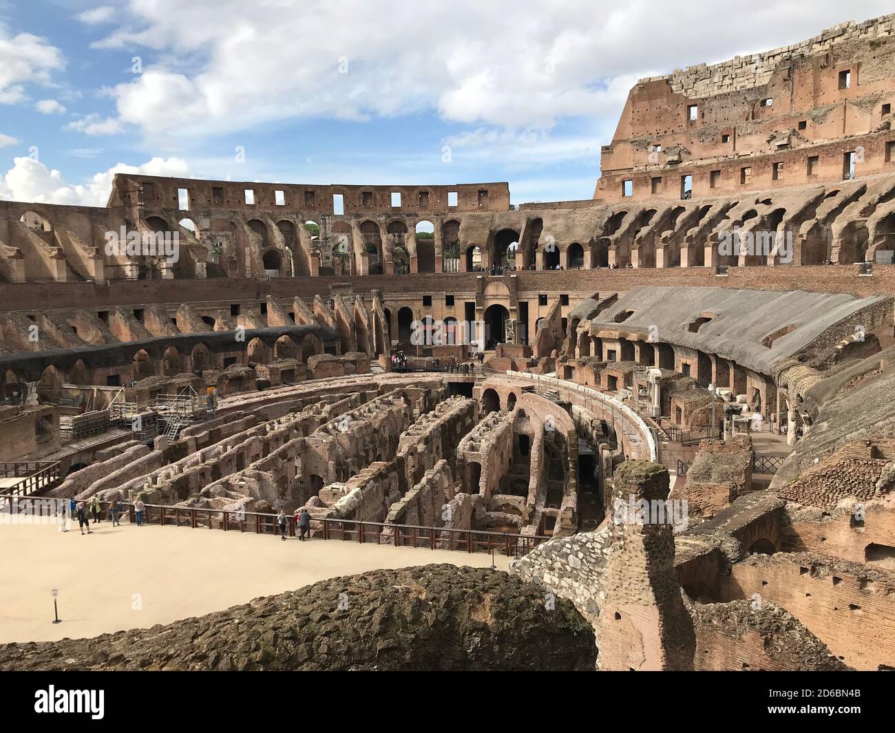 Colosseo a Roma Foto Stock