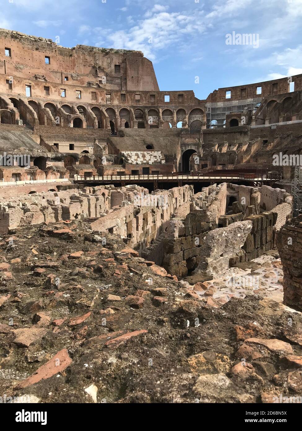 Colosseo a Roma Foto Stock