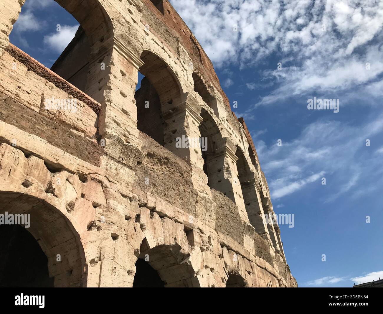 Colosseo a Roma Foto Stock