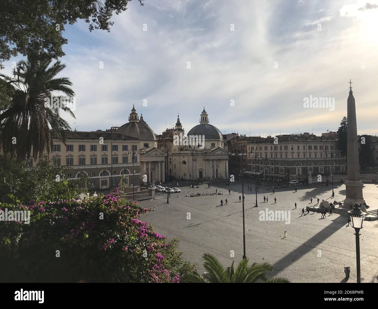 Piazza del Popolo, Roma Foto Stock