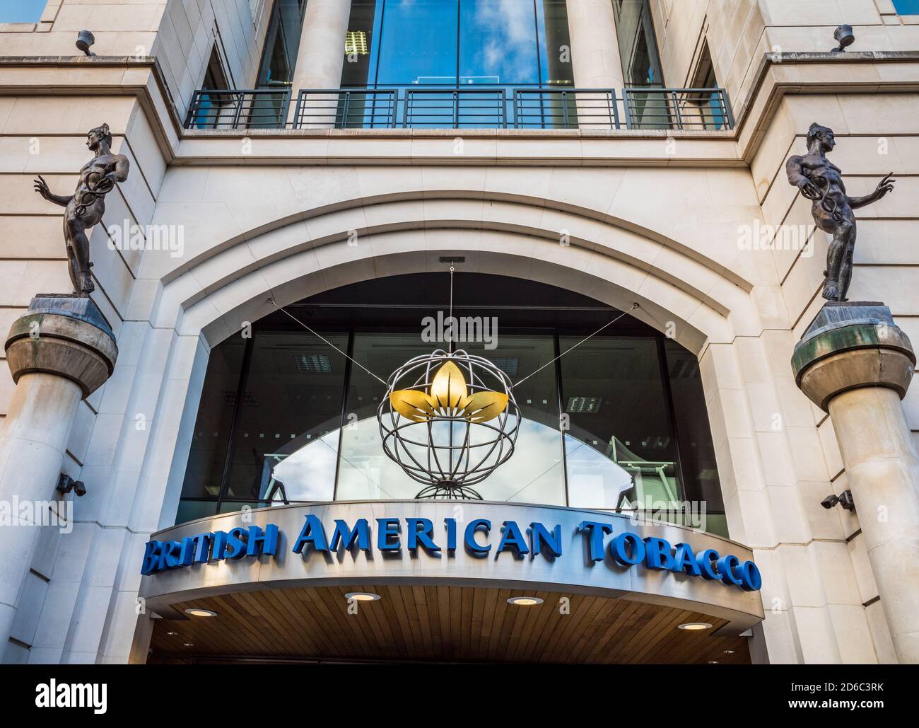 British American Tobacco Global Headquarters at Globe House, Temple Place, Londra. British American Tobacco Global HQ. BAT HQ Londra. Architetti GMW. Foto Stock