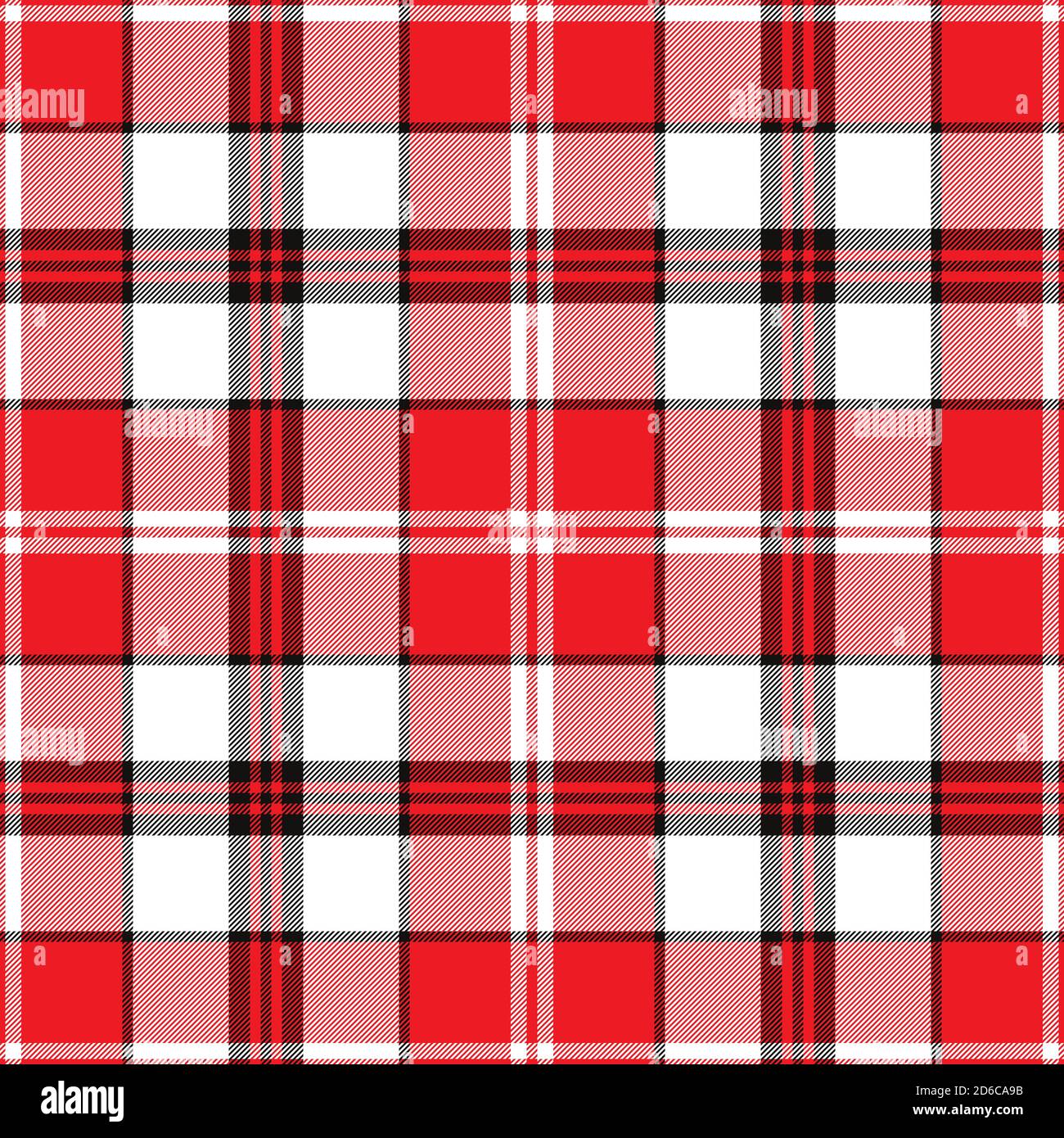 Schema a plaid senza giunture. Controllare la consistenza del tessuto. Stripe sfondo quadrato. Disegno tessile vettoriale tartan. Illustrazione Vettoriale