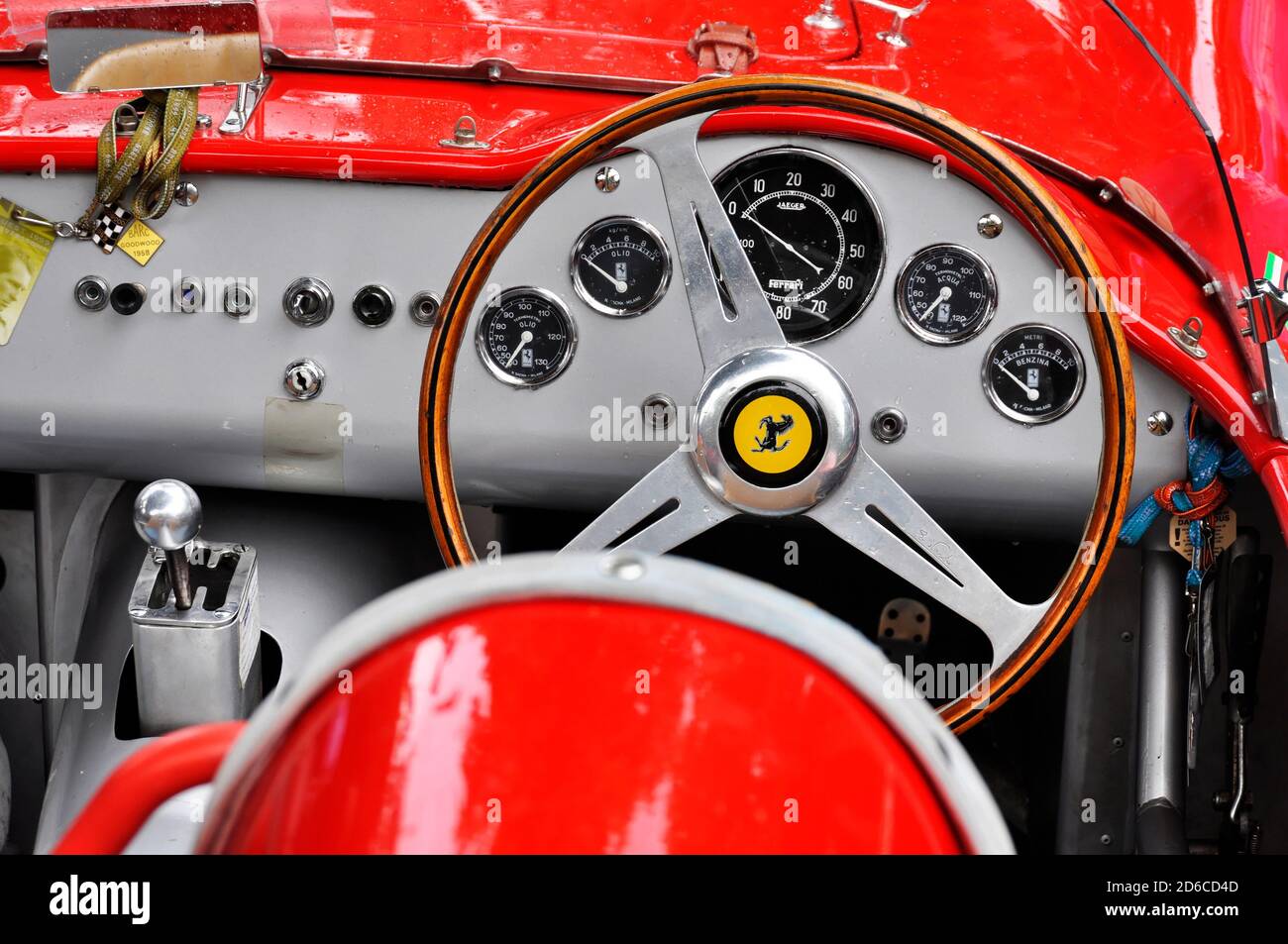 Cruscotto Classic Ferrari Foto Stock