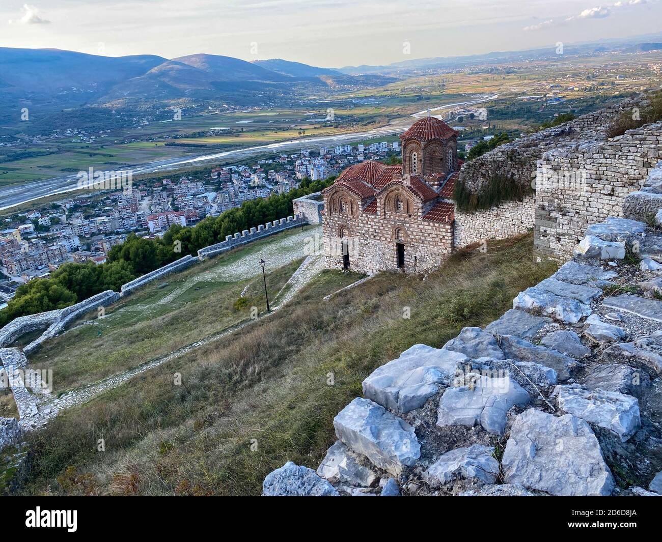 Chiesa di San Teodoro nella città di Berat, Albania Foto Stock