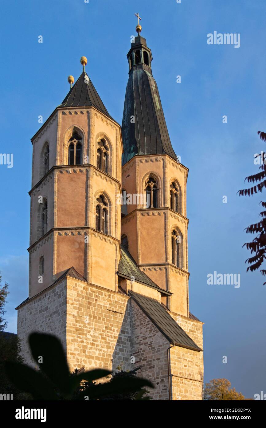 Chiesa di San Biagio, Nordhausen, Turingia, Germania Foto Stock