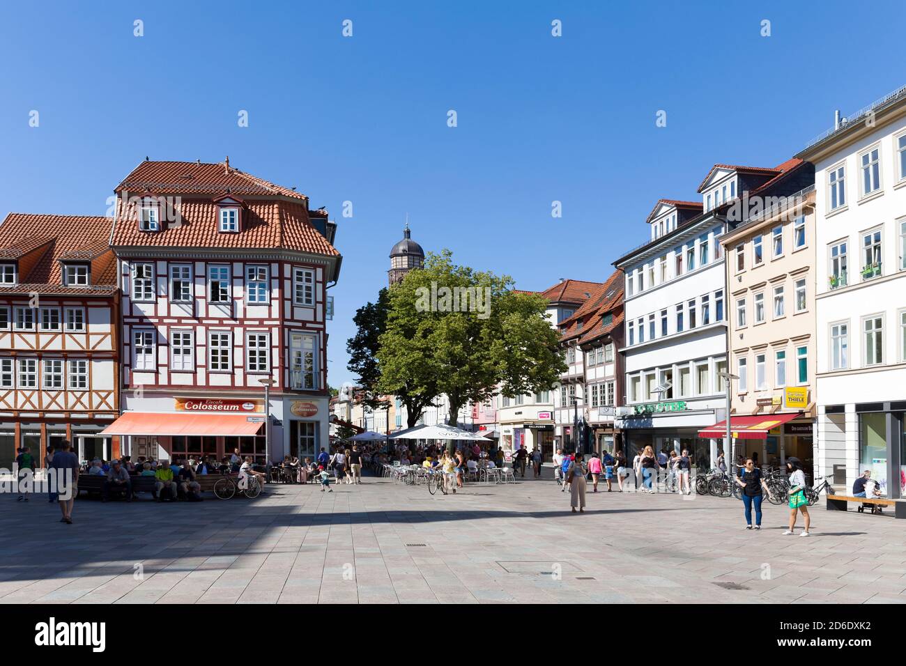 Centro di Goettingen, bassa Sassonia, Germania Foto Stock