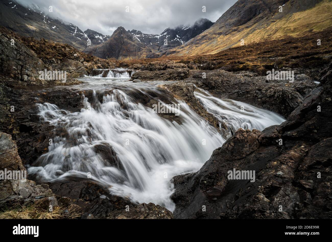 Gran Bretagna, Scozia, Highlands, Isola di Skye Foto Stock