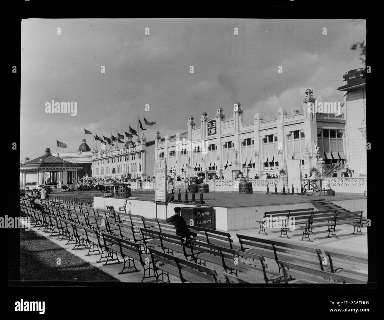 Parco divertimenti White City, Chicago, Illinois, 1905-1906. Foto Stock