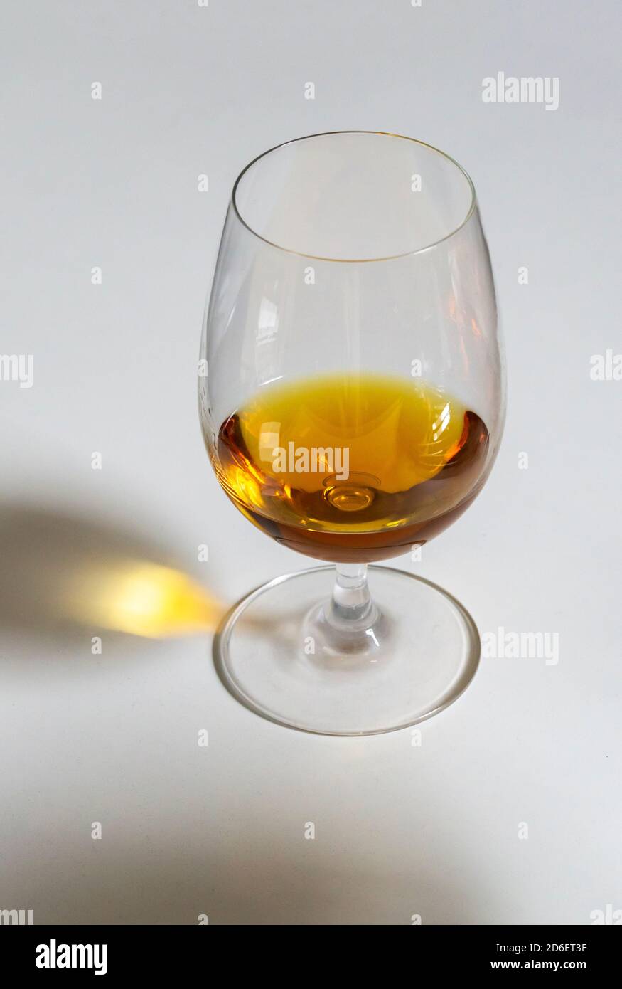 Un muso di brandy Foto Stock