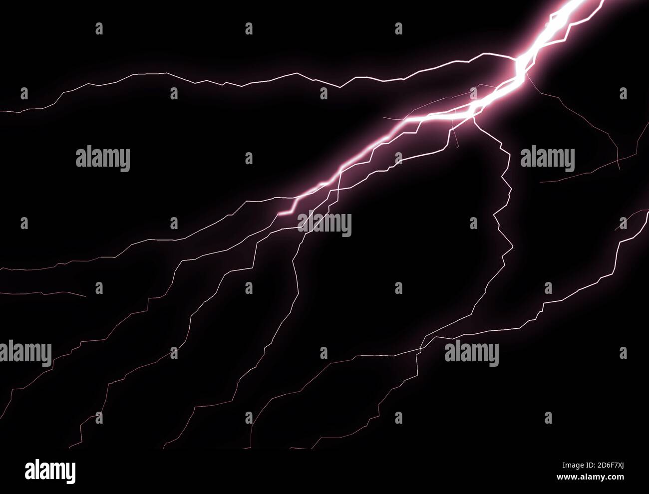 Fulmine elettrico nero e viola - sfondo elettrico astratto o stampa su carta, design per bambini, progettazione di imballaggi, stampa digitale, newsletter ecc. Foto Stock
