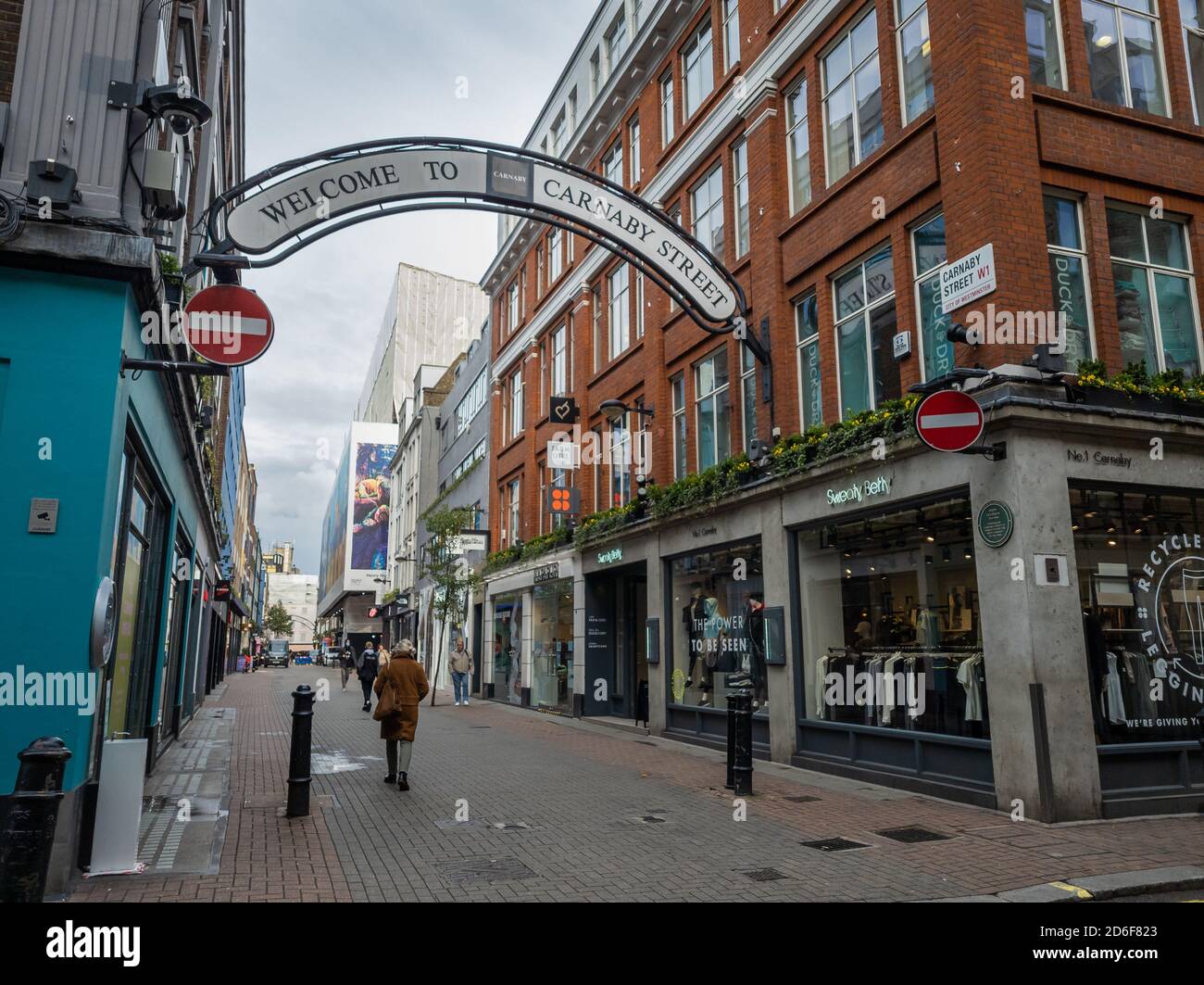 London Carnaby Street. Foto Stock