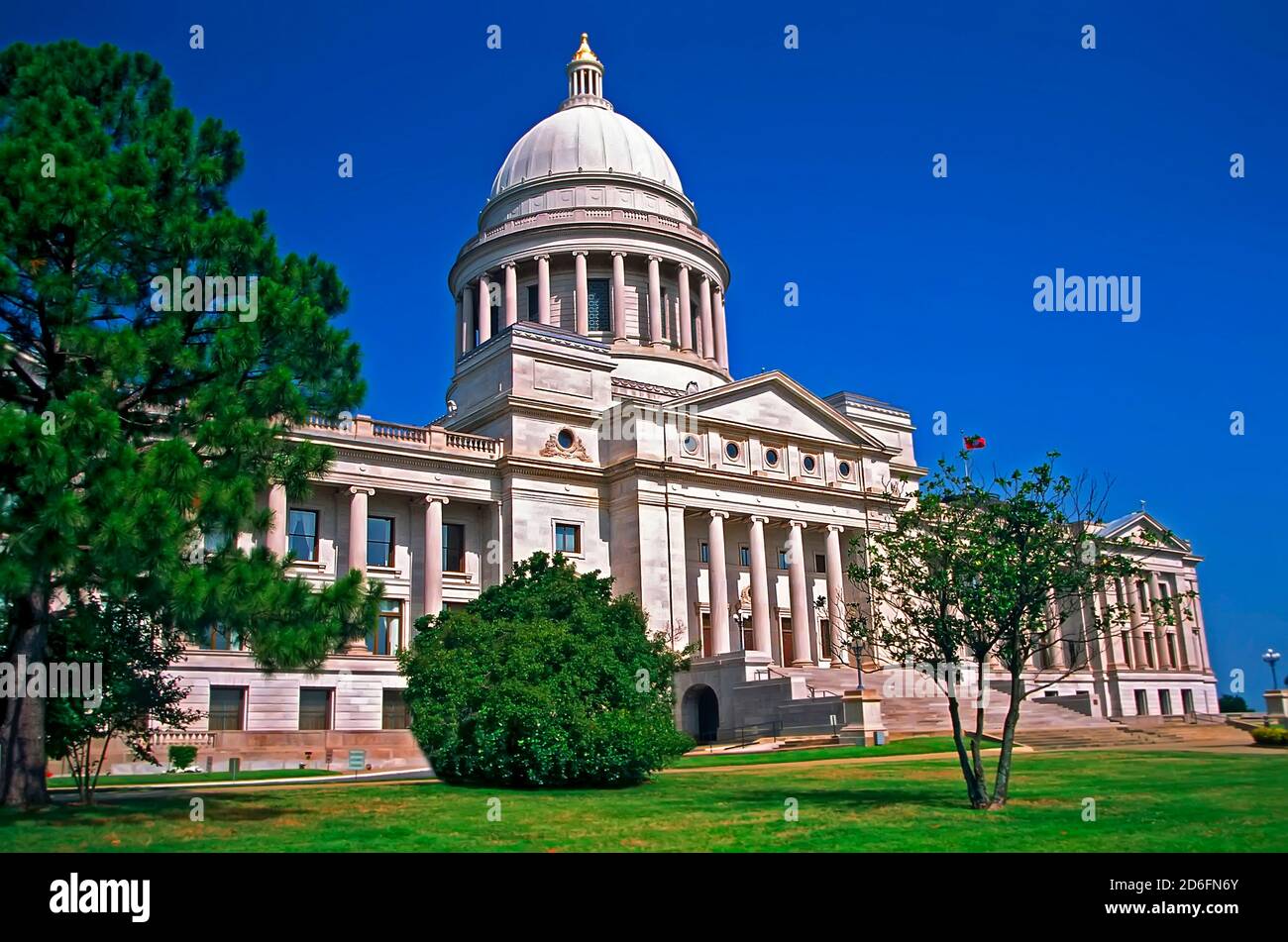 Little Rock Arkansas State Capitol Building Foto Stock