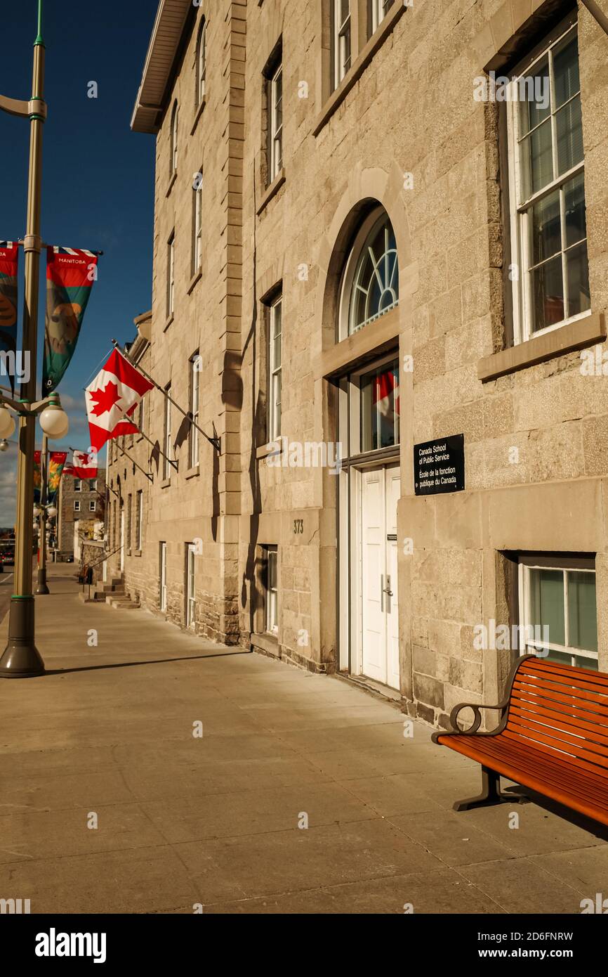 Ottawa, Ontario, Canada - 8 ottobre 2020: La Canada School of Public Service è un ente educativo del governo del Canada destinato a fornire il lebbroso Foto Stock