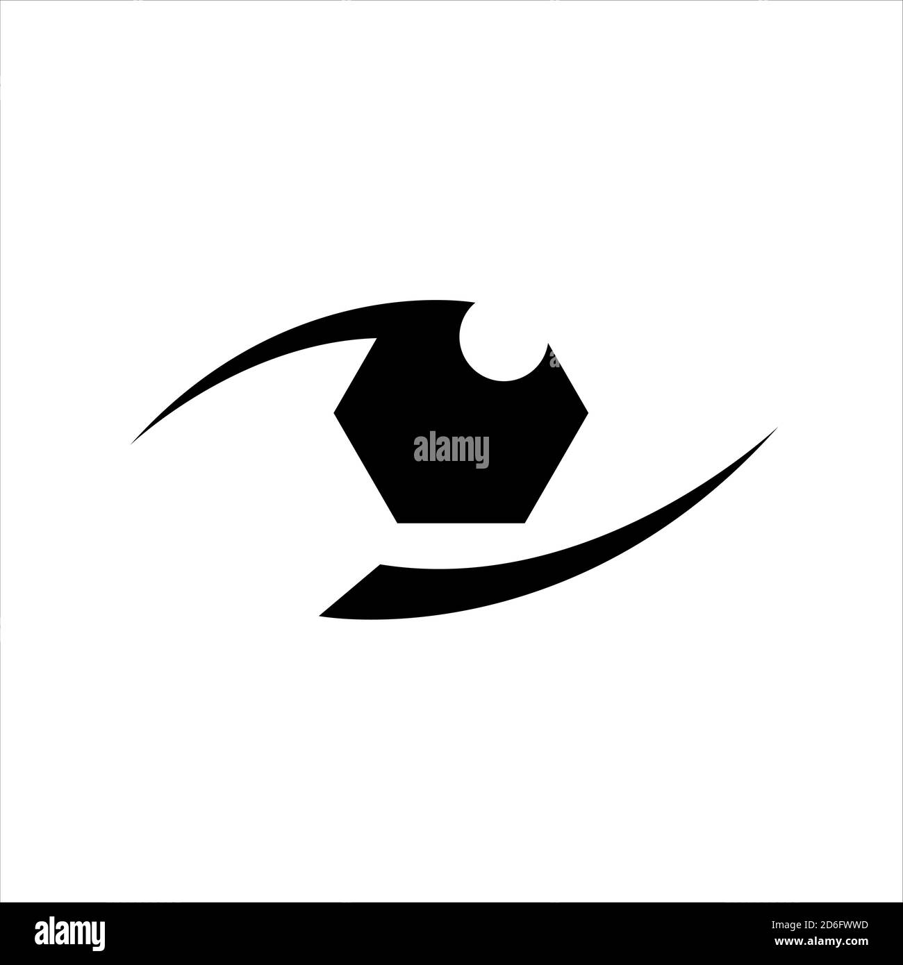 Oculista occhi ottica Logo design simbolo vettore concetto idea Illustrazione Vettoriale