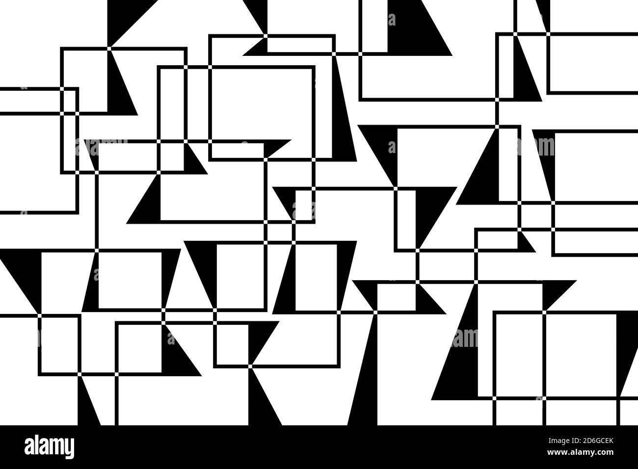 Schema di sfondo astratto con forme geometriche triangolari e rettangolari. Arte vettoriale moderna, semplice e dinamica Foto Stock
