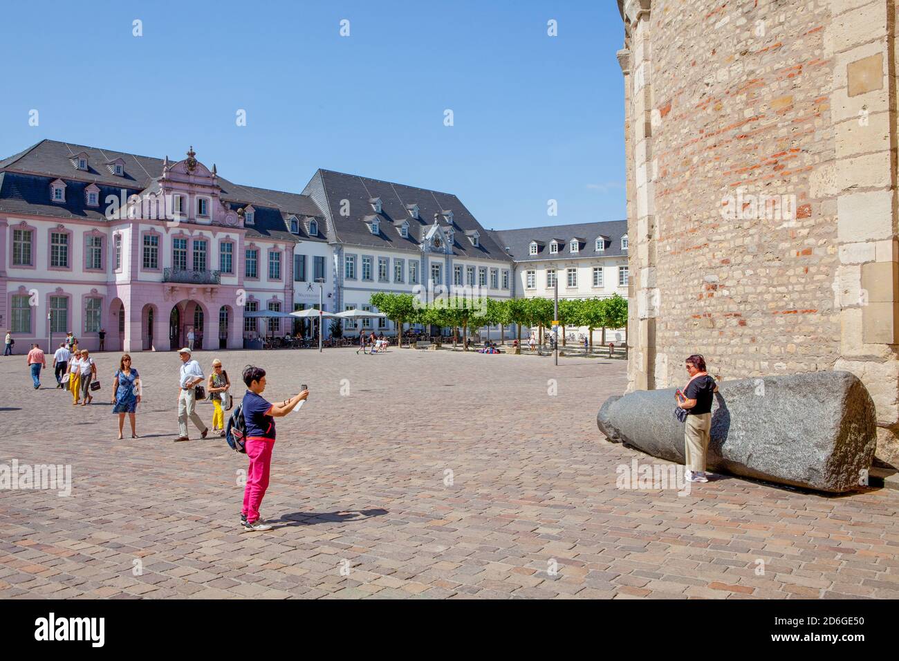 Rheinland-Pfalz,Trier,die Hohe Domkirche San Pietro zu Trier. Foto Stock