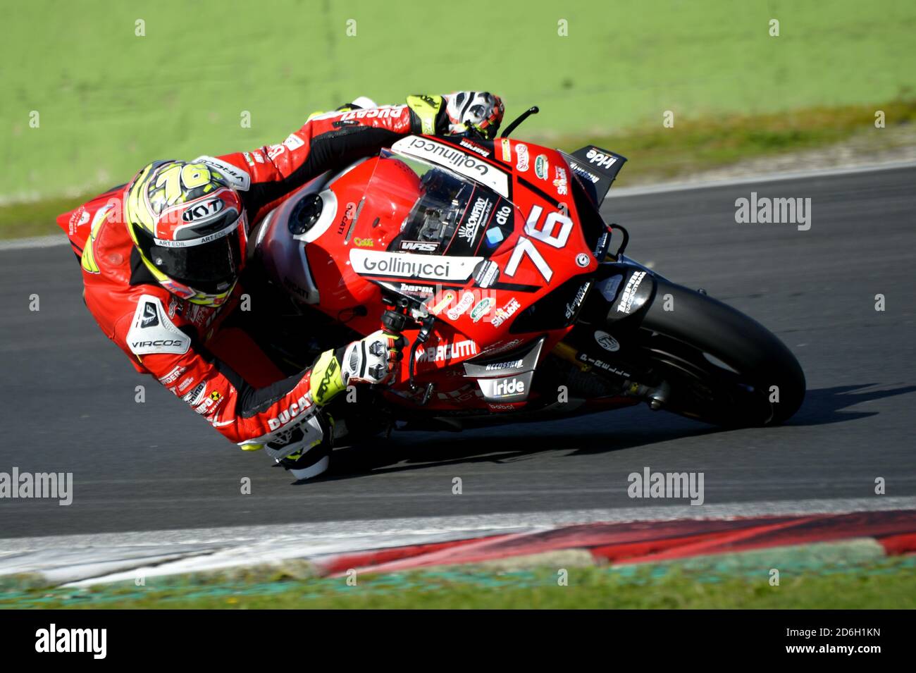 vallelunga, Italia, 17 Ott 2020, Lorenzo Savadori round 4 Vallelunga elfciv2020 campione Italiano in occasione di R4 Elf Civ 20, CIV - Campionato Italiano velocità - Credit: LM/Giorgio Panacci/Alamy Live News Foto Stock