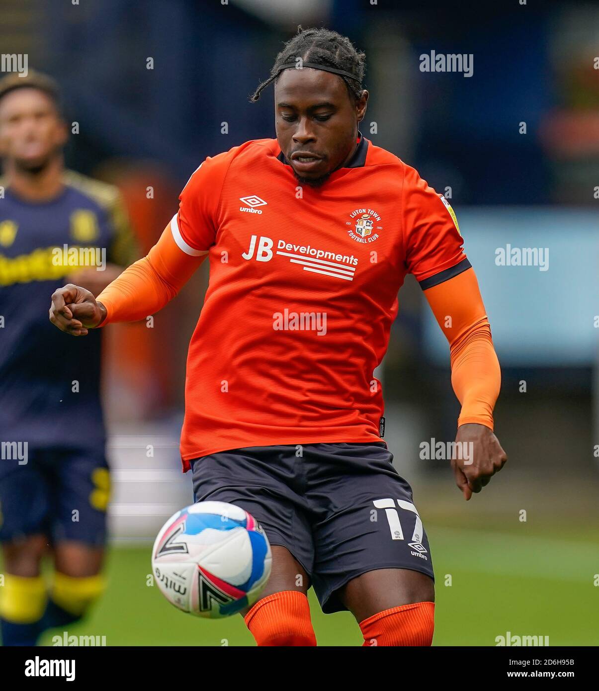 Luton, Regno Unito. 17 ottobre 2020. Pelly Ruddock (17) di Luton Town durante la partita del campionato Sky Bet tra Luton Town e Stoke City a Kenilworth Road, Luton, Inghilterra, il 17 ottobre 2020. Foto di David Horn/prime Media Images. Credit: Prime Media Images/Alamy Live News Foto Stock