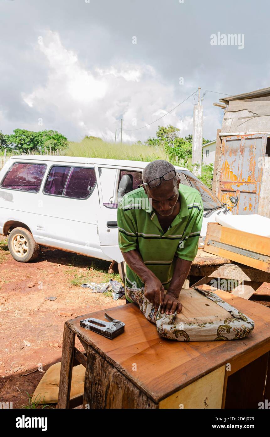 Sedile della sedia avvolgente Foto Stock