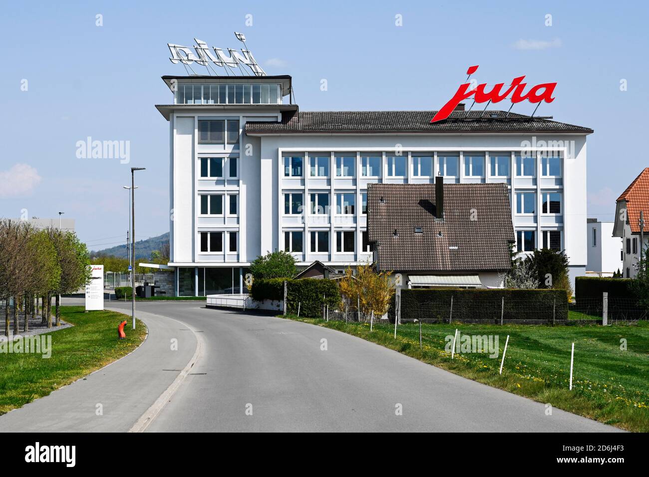 Edificio (Jura Vertrieb AG), Svizzera Foto Stock