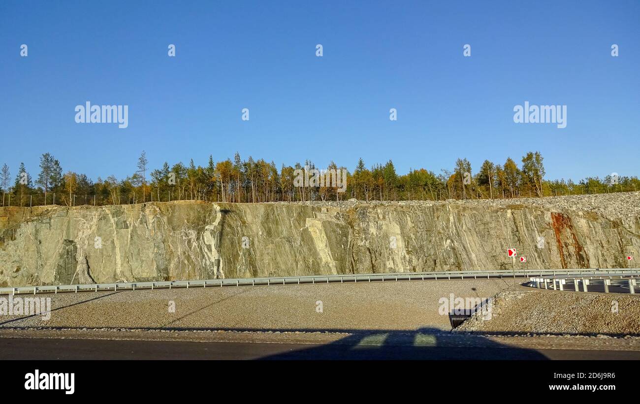 Carelia e Murmansk. Incredibili paesaggi russi Foto Stock