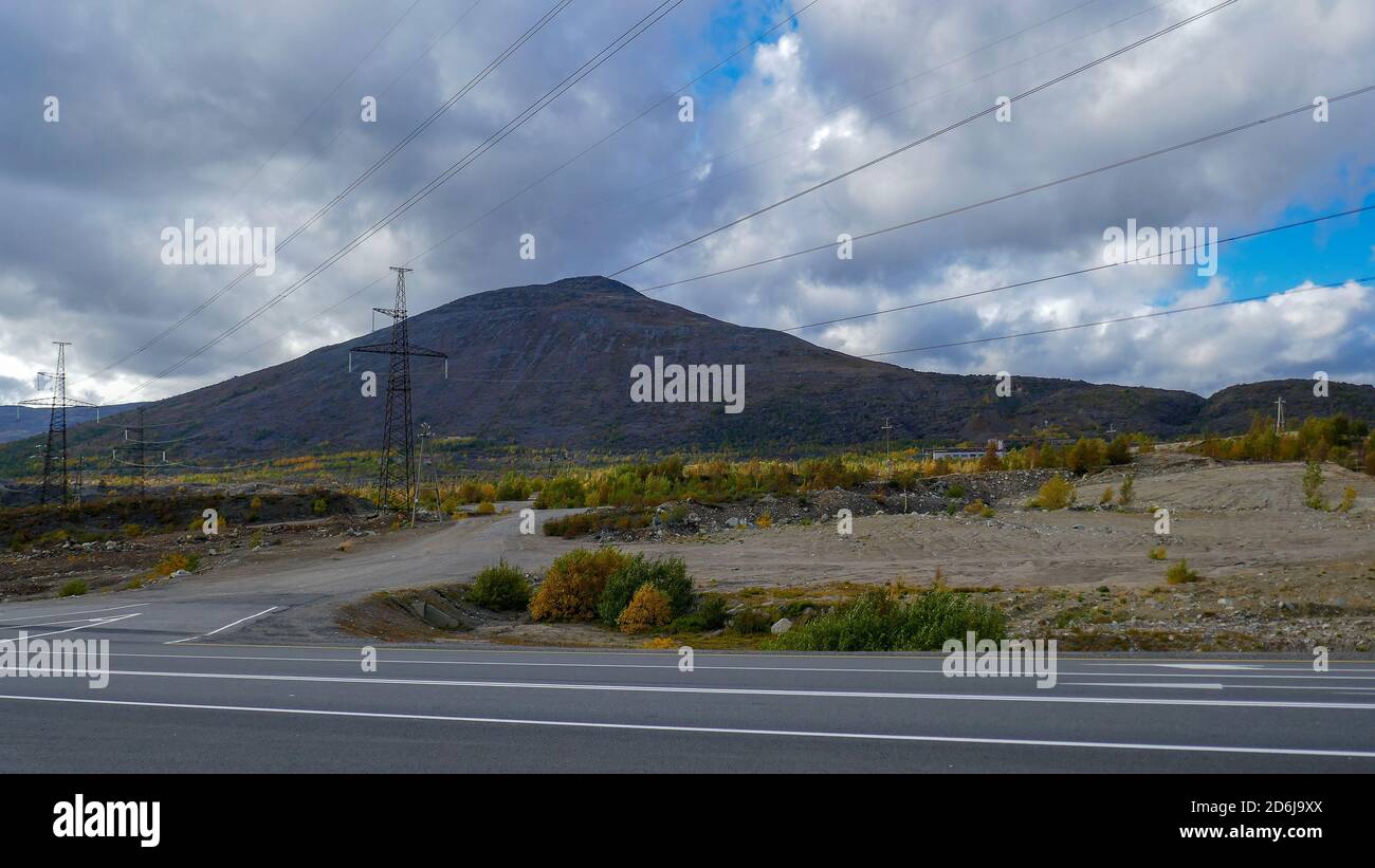 Carelia e Murmansk. Incredibili paesaggi russi Foto Stock
