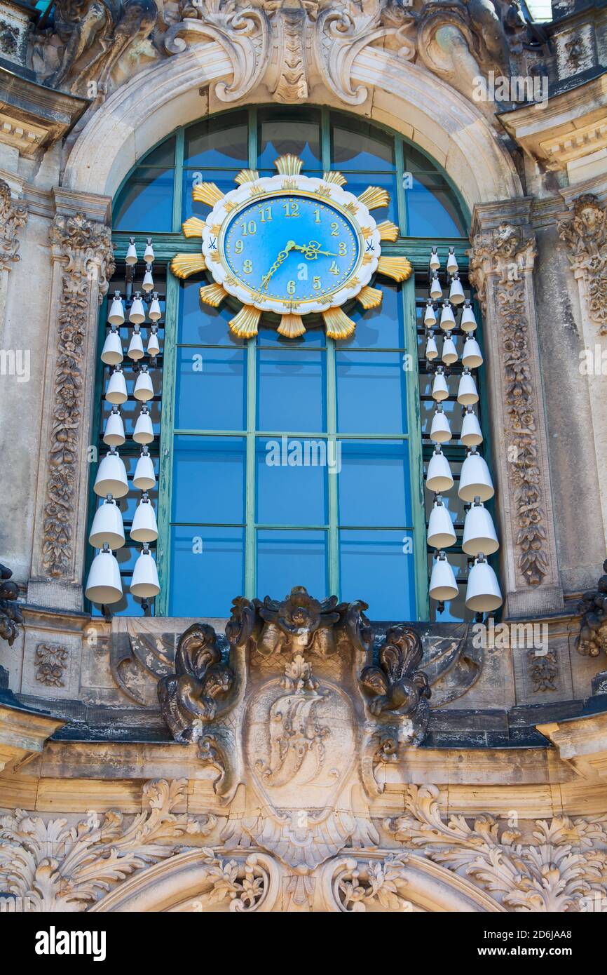 Palazzo Zwinger Dresden Germania Foto Stock