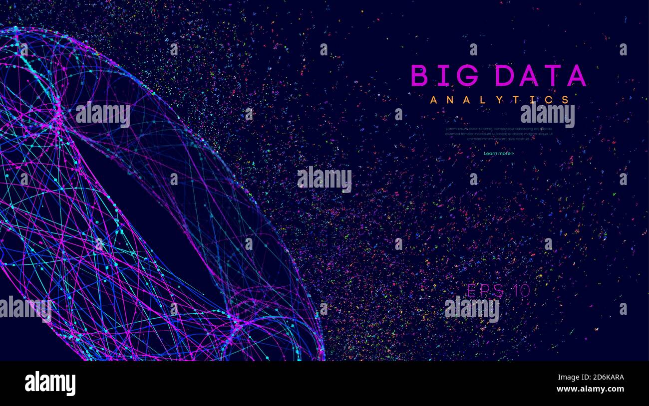 Business inteligence sfondo tecnologico. Il codice binario di algoritmi di apprendimento profondo. La realtà virtuale di analisi. La scienza dei dati macchina di apprendimento. Artificial Illustrazione Vettoriale