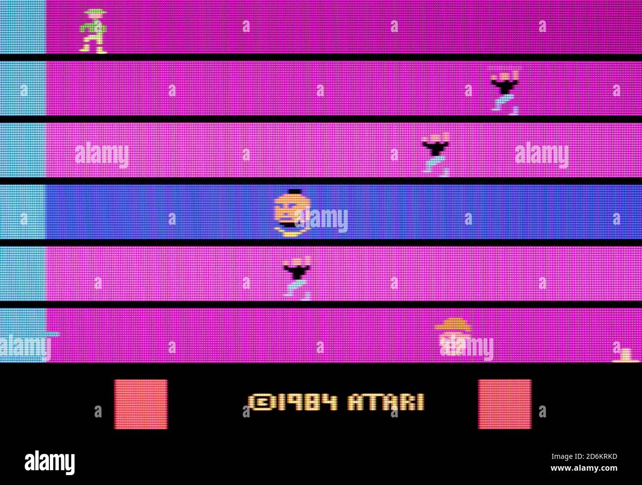 The A-Team - Atari 2600 VCS Videogioco - Editoriale solo Foto Stock