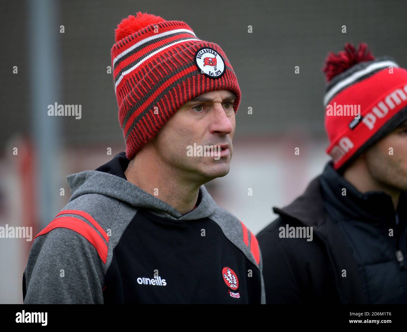 Rory Gallagher, direttore della squadra di calcio gaelico Derry. ©George Sweeney / Alamy Stock Foto Foto Stock