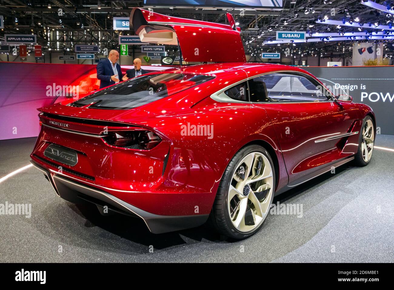 Concept car Italdesign DaVinci all'89° Salone Internazionale dell'automobile di Ginevra. Ginevra, Svizzera - 5 marzo 2019. Foto Stock