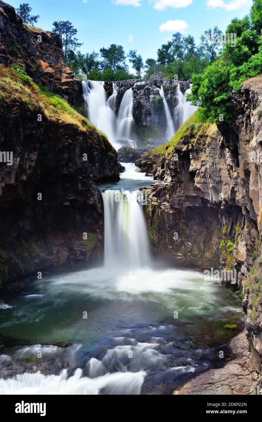 White River Falls state Park, Oregon-USA Foto Stock