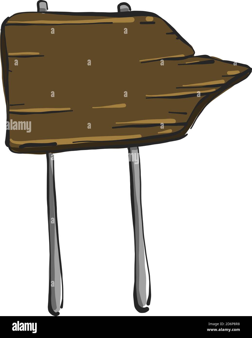 Conduttore di via, illustrazione, vettore su sfondo bianco. Illustrazione Vettoriale