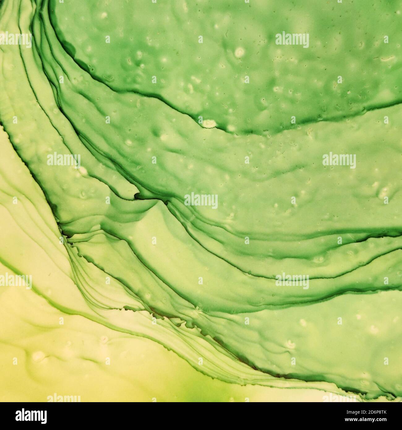 Sfondo di inchiostro con alcol. Pennellate di vernice. Foto Stock