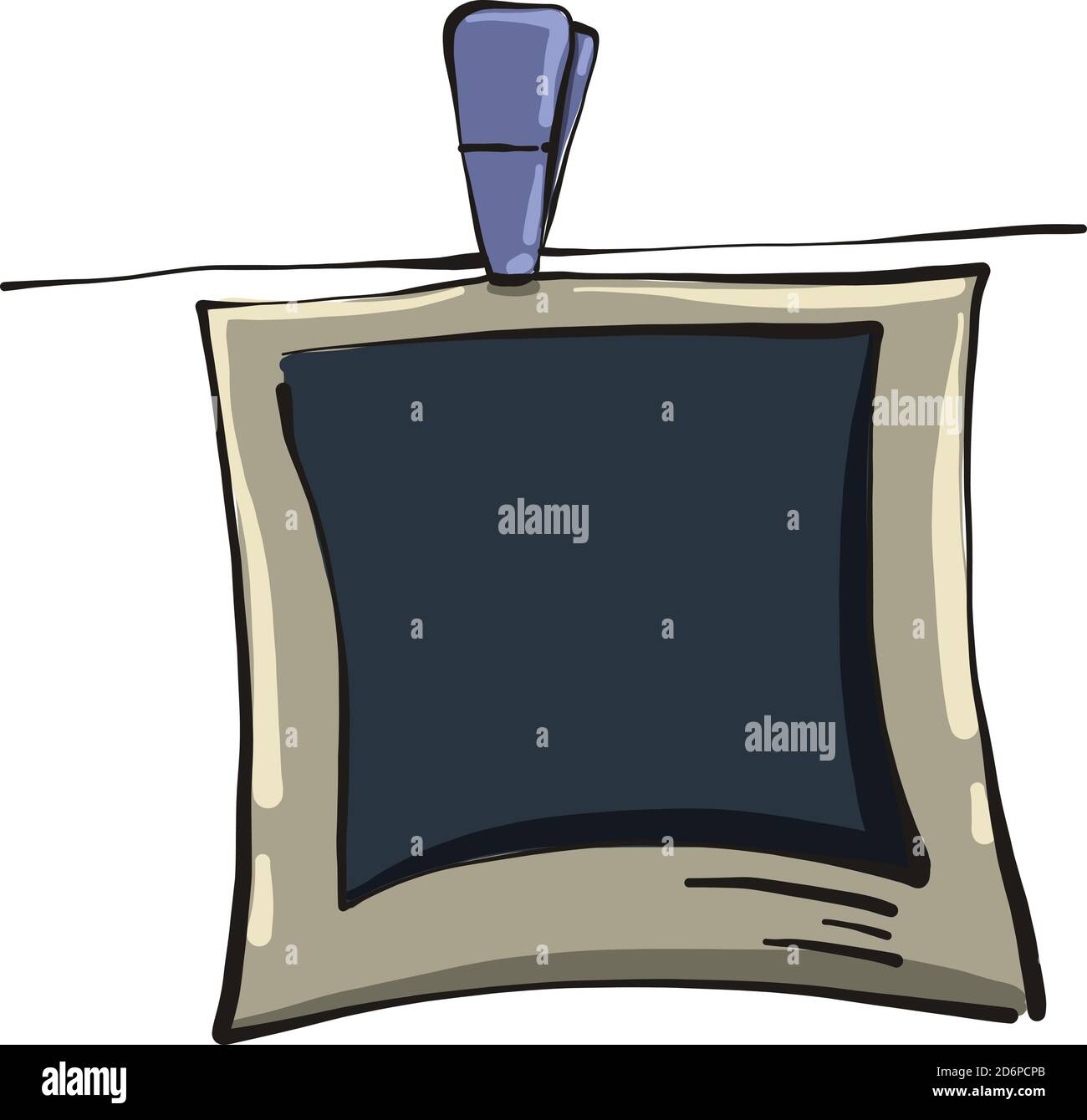 Creazione di immagini, illustrazione, vettore su sfondo bianco. Illustrazione Vettoriale