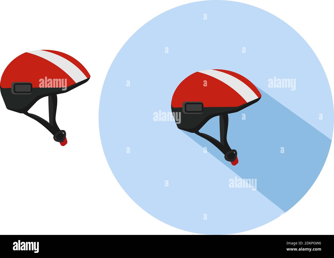 Elmetto di sicurezza, illustrazione, vettore su sfondo bianco. Illustrazione Vettoriale