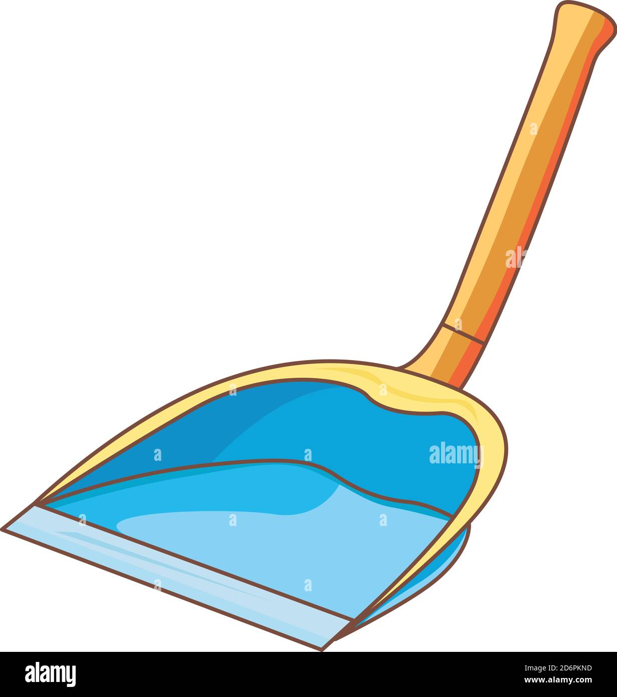 Raccoglitore di rifiuti, illustrazione, vettore su sfondo bianco. Illustrazione Vettoriale