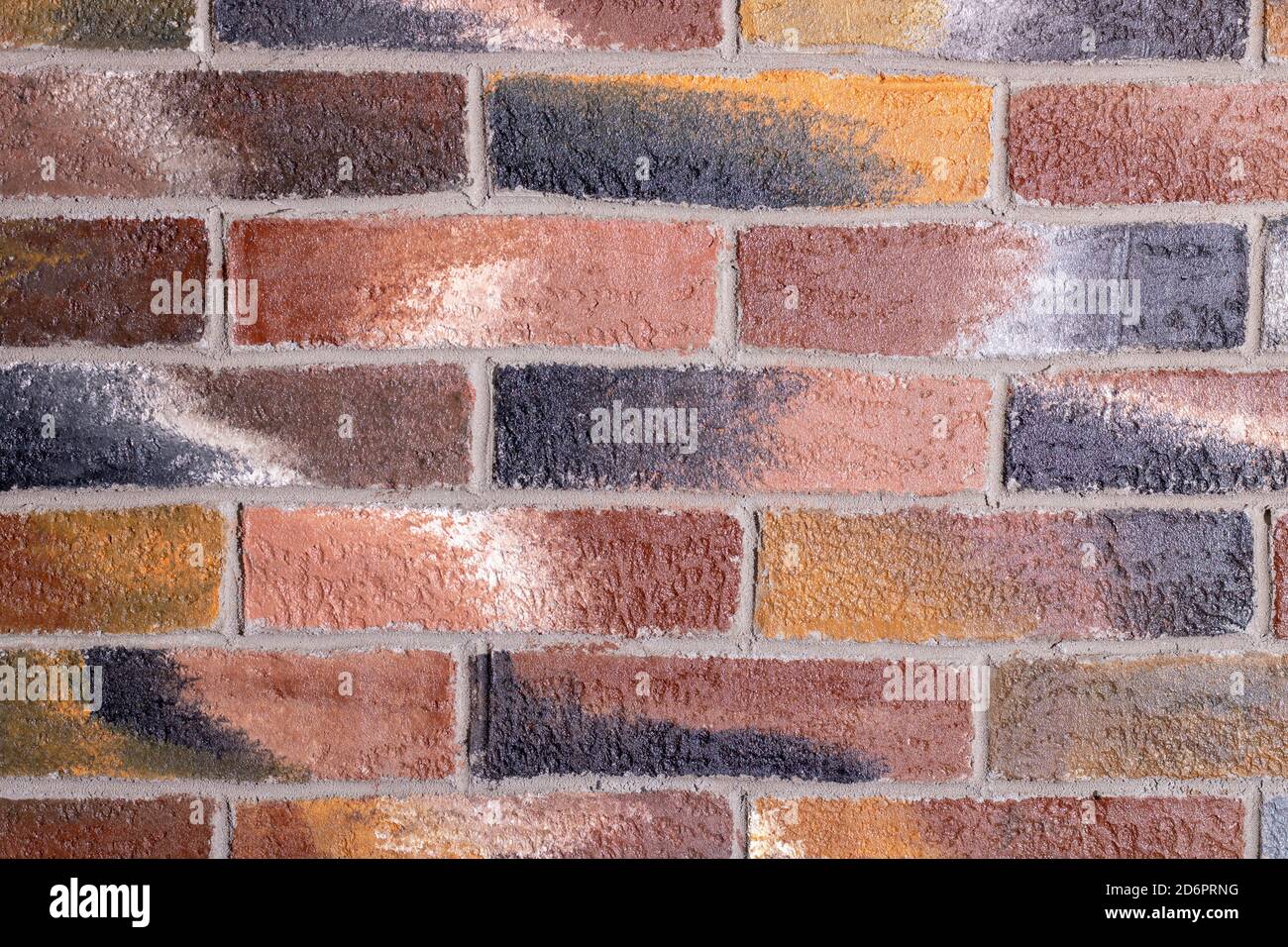 vecchio sfondo di tessitura di muro di mattoni, fuoco selettivo Foto Stock