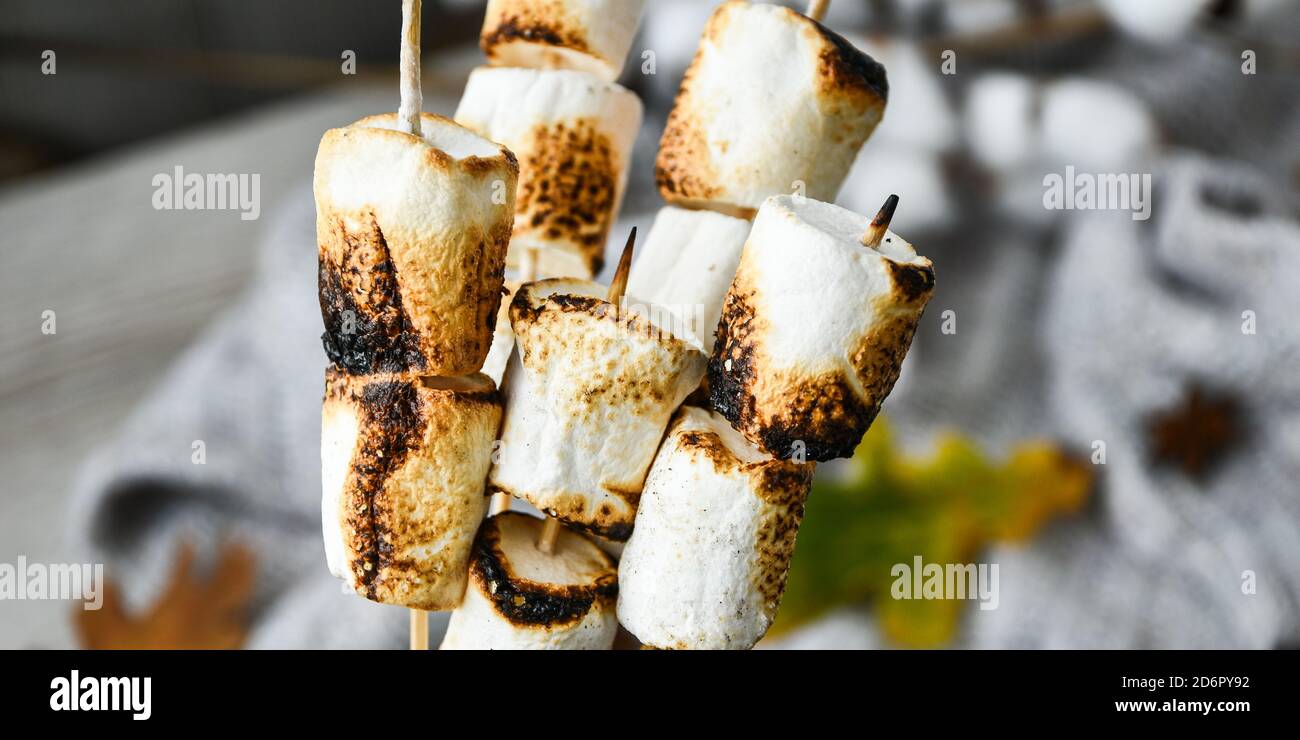 Spiedini di marshmallow immagini e fotografie stock ad alta risoluzione -  Alamy