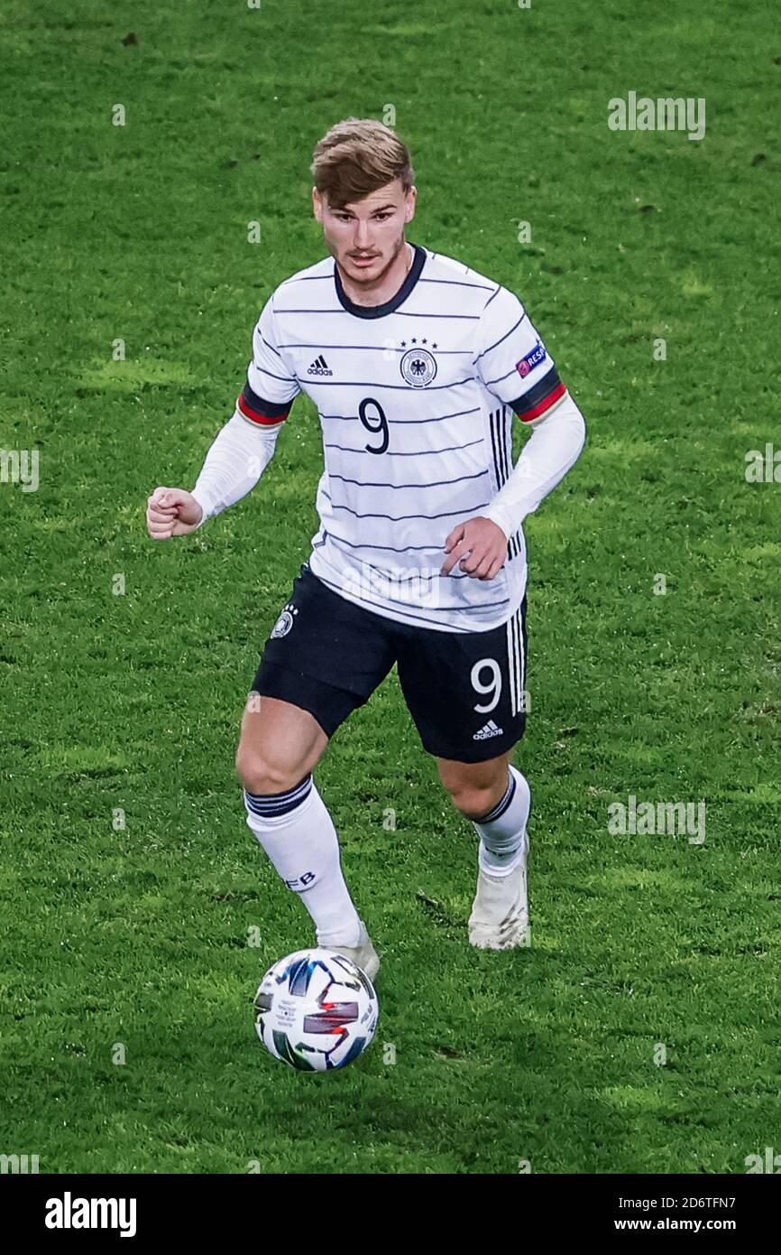 Timo Werner (Gernany) corre con la palla, calcio Germania vs Susisse Foto Stock