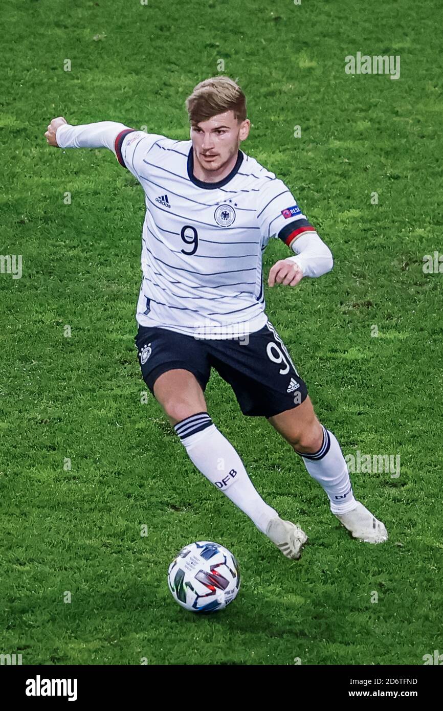 Timo Werner (Gernany) corre con la palla, calcio Germania vs Susisse Foto Stock