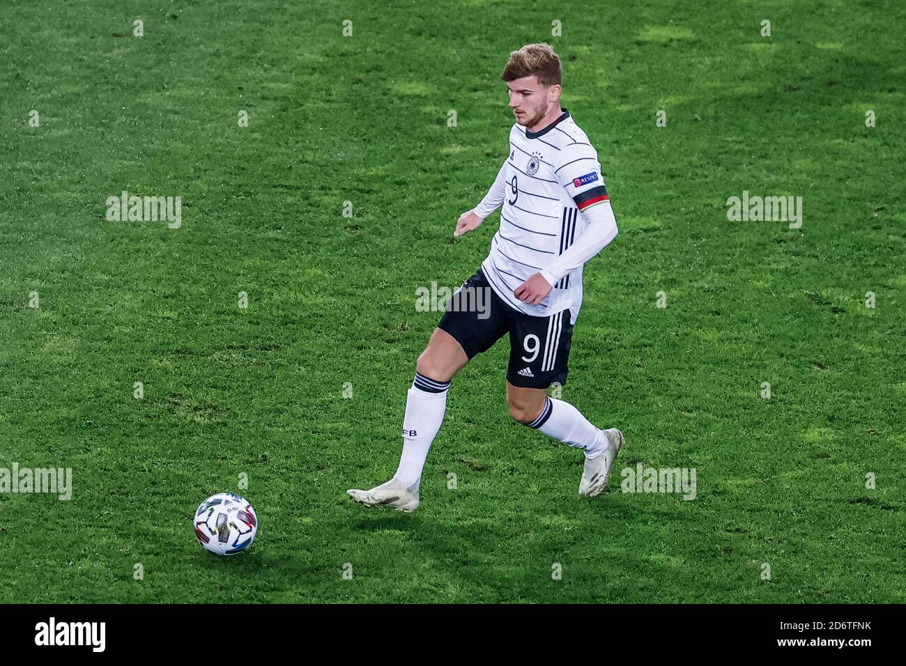 Timo Werner (Gernany) corre con la palla, calcio Germania vs Susisse Foto Stock