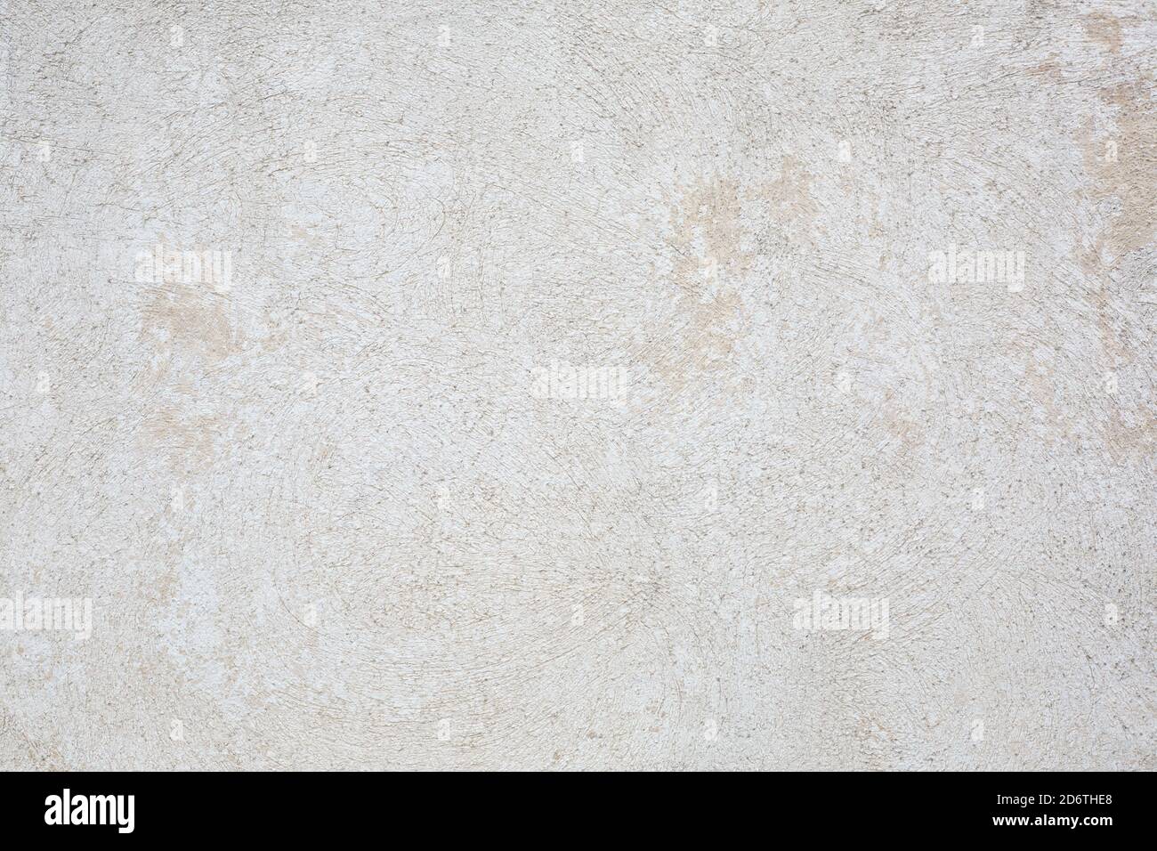 Bianco, parete di cemento beige, fondo texture Foto Stock