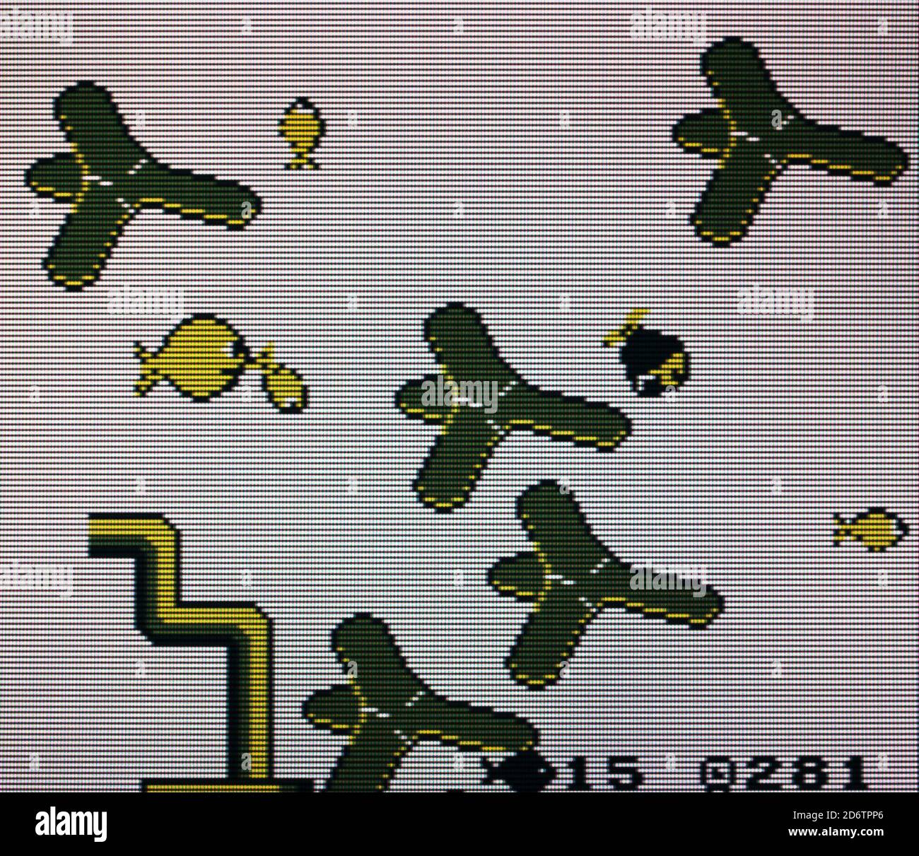 Fish Dude - Nintendo Gameboy Videogame - solo per uso editoriale Foto Stock