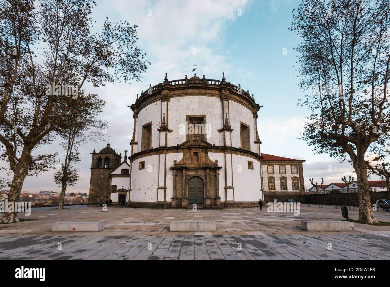 Vila Nova de Gaia, Portogallo - 20 novembre 2019: Il monastero storico di Serra do Pilar è un sito patrimonio dell'umanità. Foto Stock