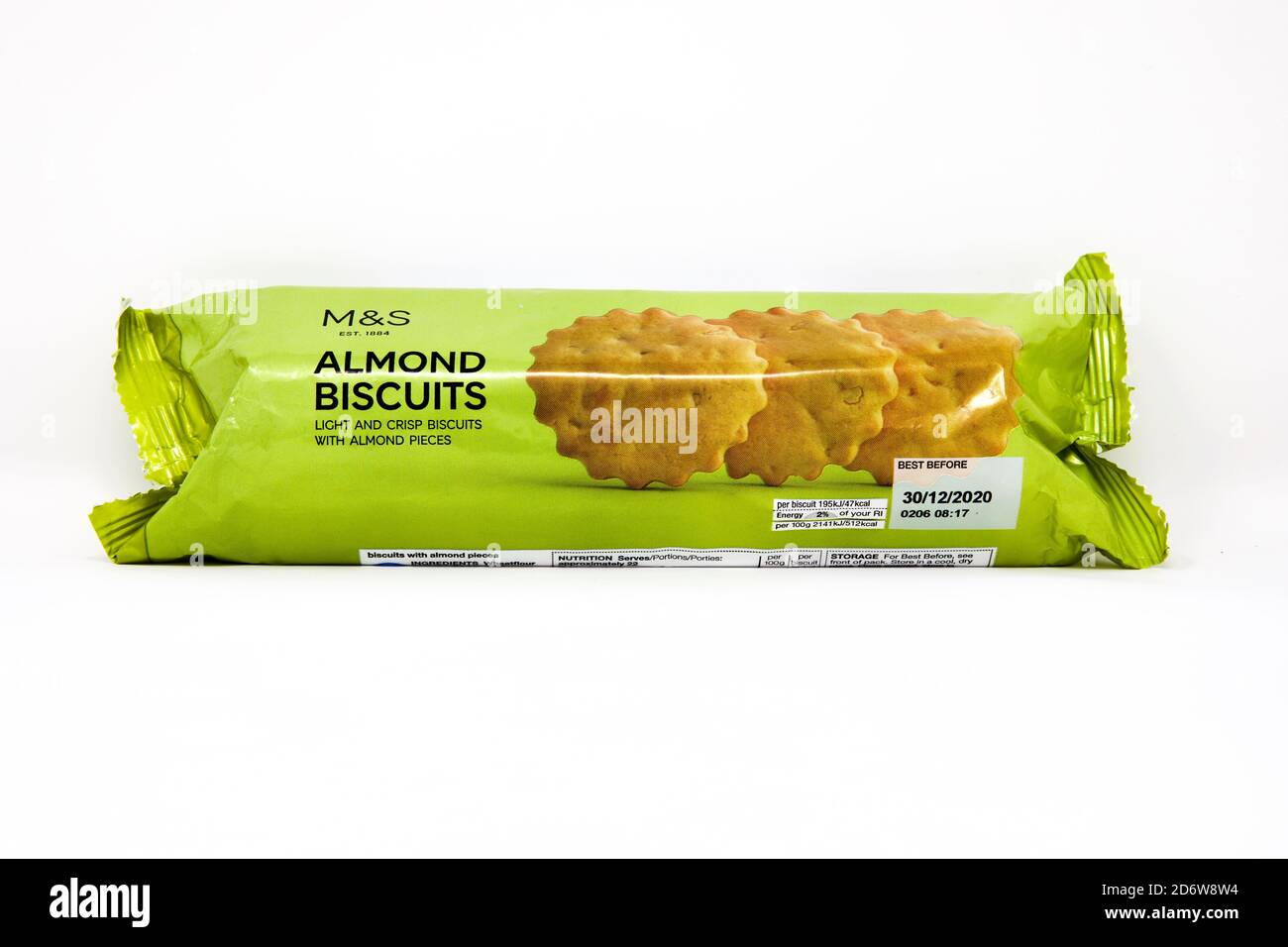 M&S biscotti alle mandorle Foto Stock