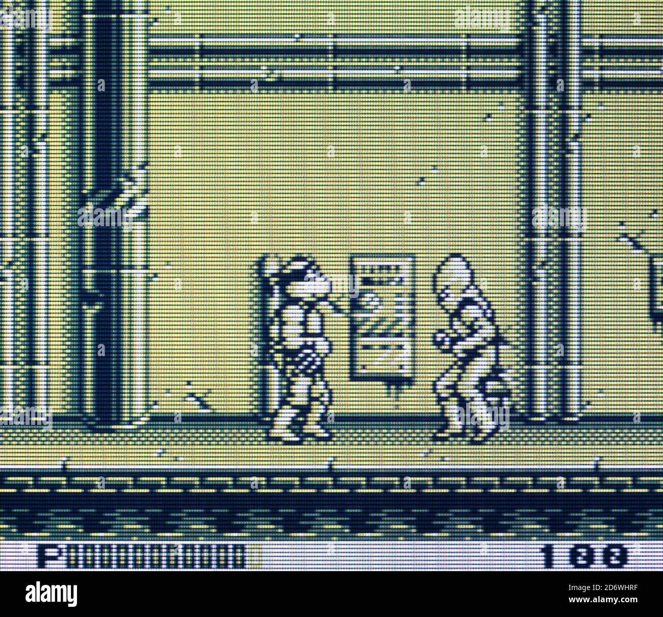 Tartarughe Ninja mutanti adolescenti - ritorno dalle fogne - Nintendo Gameboy Videogame - solo per uso editoriale Foto Stock