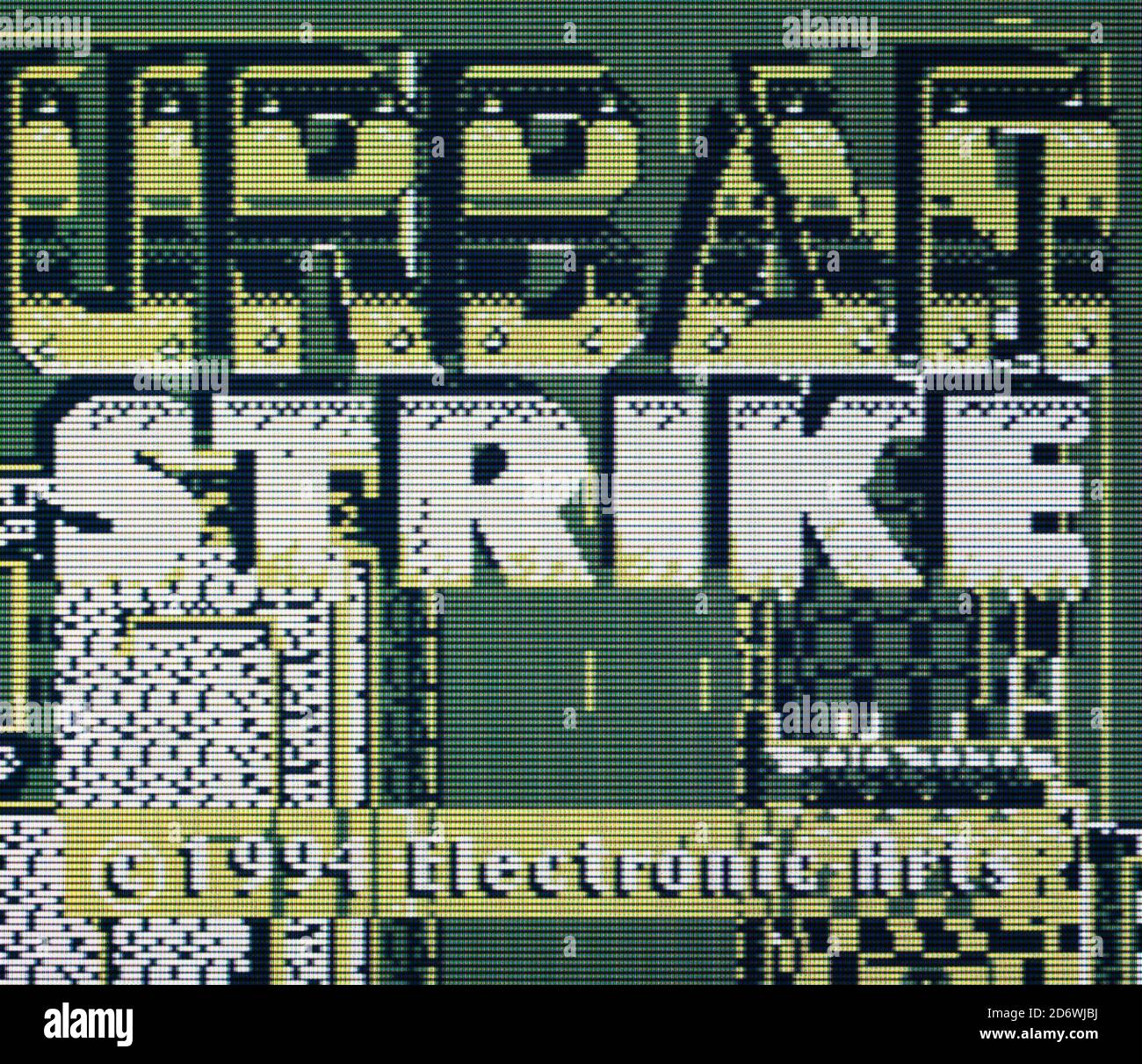 Urban Strike - Nintendo Gameboy Videogame - solo per uso editoriale Foto Stock