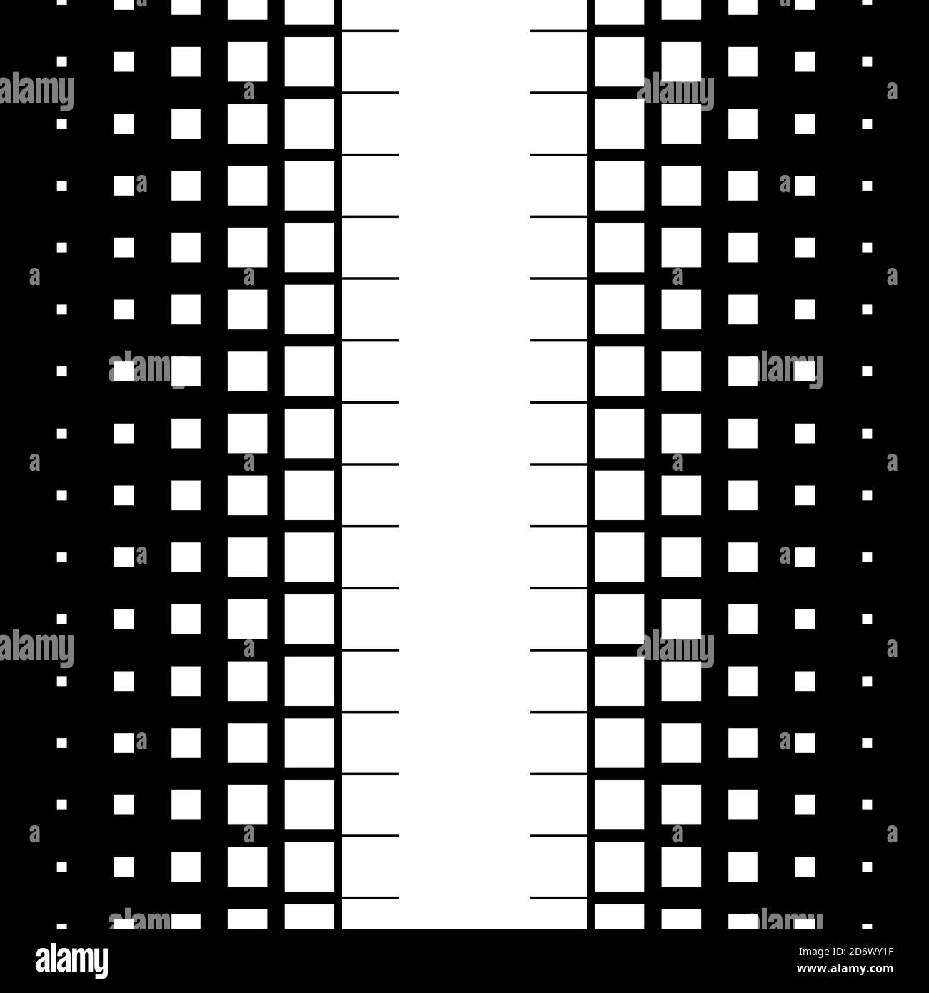 Quadrati mezzitoni (mezzitoni) texture, motivo sfondo. Modello di blocchi Illustrazione Vettoriale